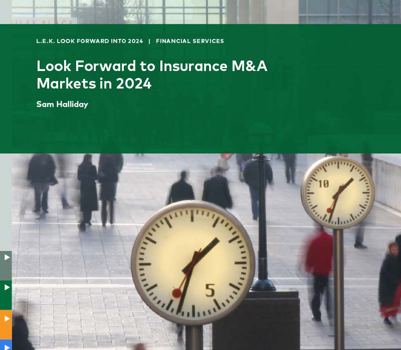 Look Forward to Insurance M&A Markets in 2024